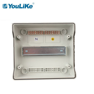 वेदरप्रूफ IP65 6 वे DB बॉक्स हाई सेफ्टी एंटी डिफॉर्मेशन