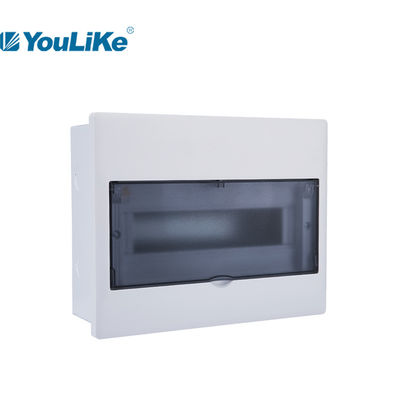 धातु दीन रेल के साथ आईईसी प्रमाणित सतह माउंट लाइट विद्युत वितरण बोर्ड