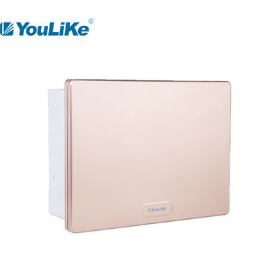 18 वे प्लास्टिक उपभोक्ता इकाई फ्लश माउंट एमसीबी बॉक्स विद्युत विद्युत वितरण बोर्ड इंडोर